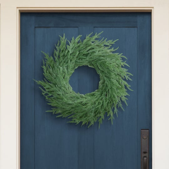 24" Soft Pine Artificial Christmas Wreath